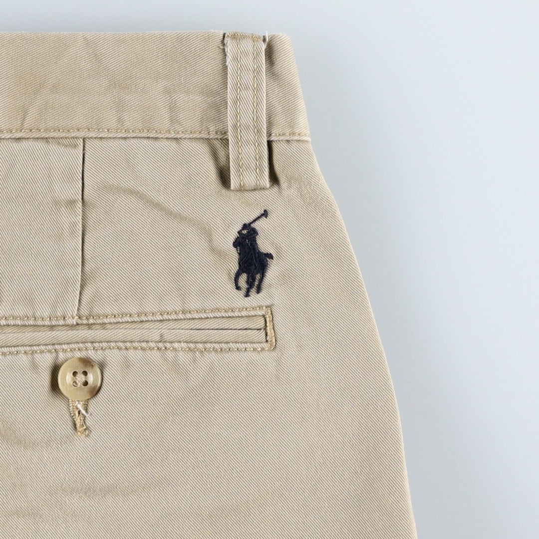 Ralph Lauren POLO by Ralph Lauren PRESTON PANT Chino pants for men, equivalent to W31 cotton Beige type Vintage Second Hand