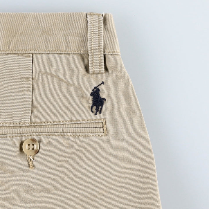 Ralph Lauren POLO by Ralph Lauren PRESTON PANT Chino pants for men, equivalent to W31 cotton Beige type Vintage Second Hand