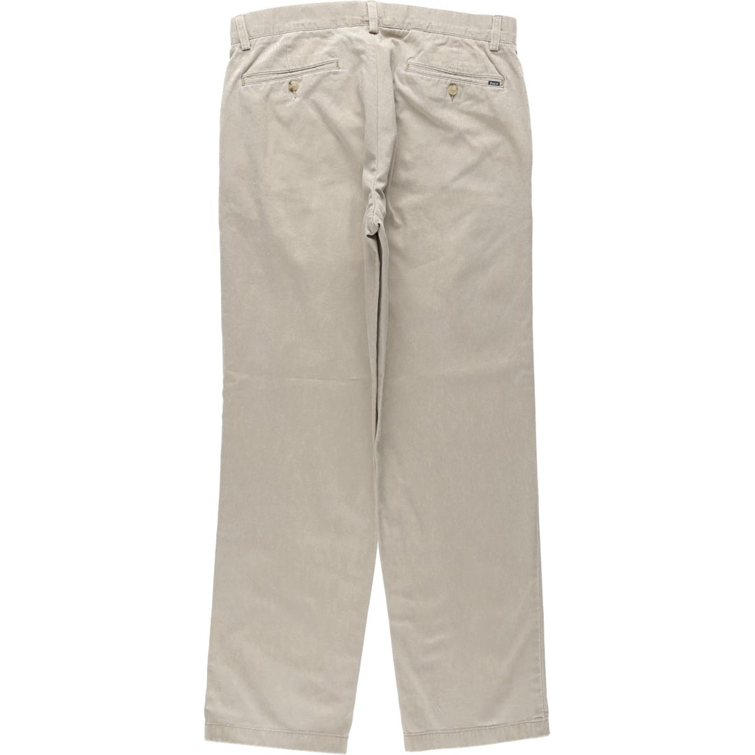 Ralph Lauren POLO RALPH LAUREN CLASSIC FIT Chino Pants Men's W34 equivalent cotton Beige type Vintage Second Hand