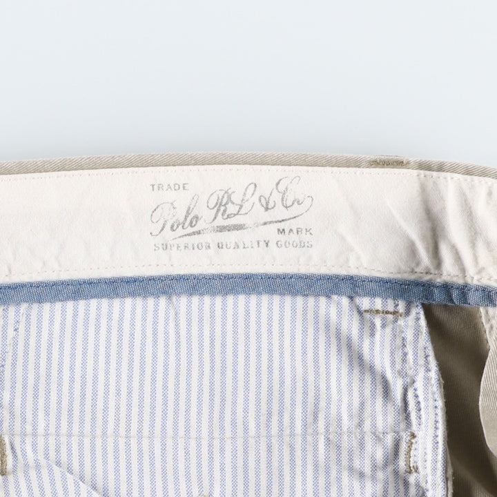 Ralph Lauren POLO RALPH LAUREN CLASSIC FIT Chino Pants Men's W34 equivalent cotton Beige type Vintage Second Hand