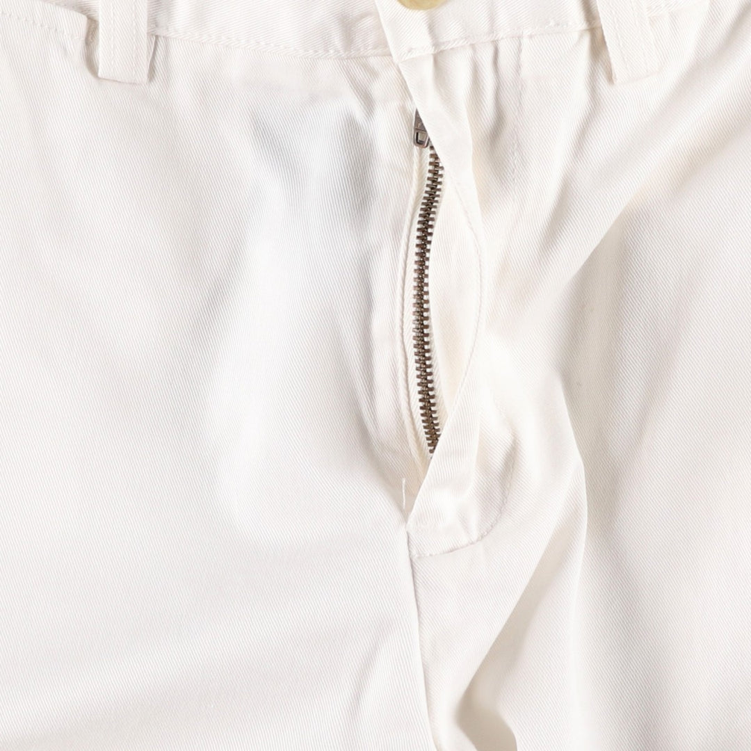 Ralph Lauren POLO by Ralph Lauren SUFFIELD PANT Chino pants for men, equivalent to W32 cotton white type Vintage Second Hand