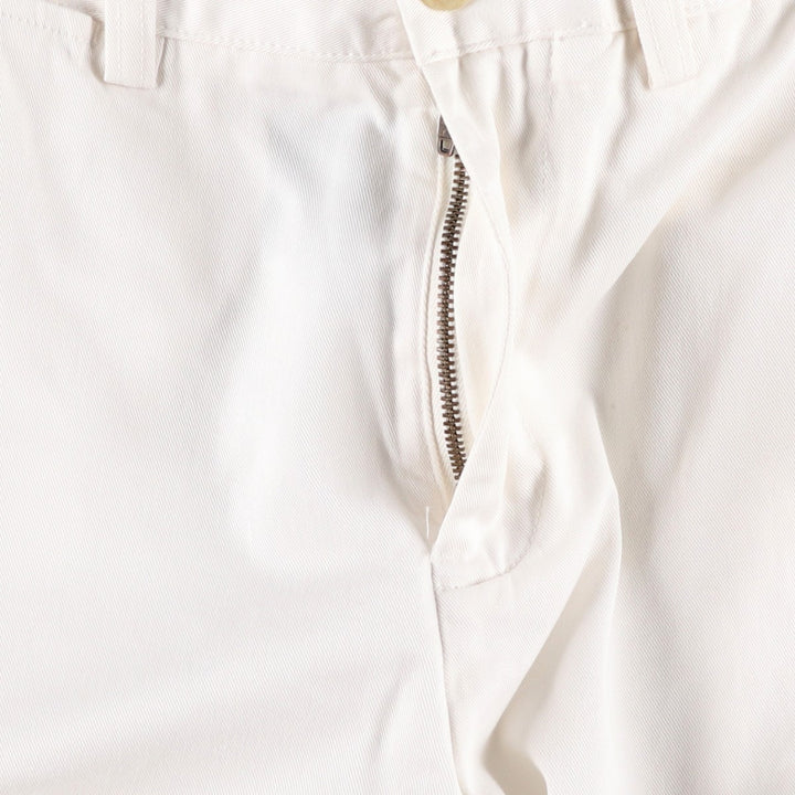 Ralph Lauren POLO by Ralph Lauren SUFFIELD PANT Chino pants for men, equivalent to W32 cotton white type Vintage Second Hand