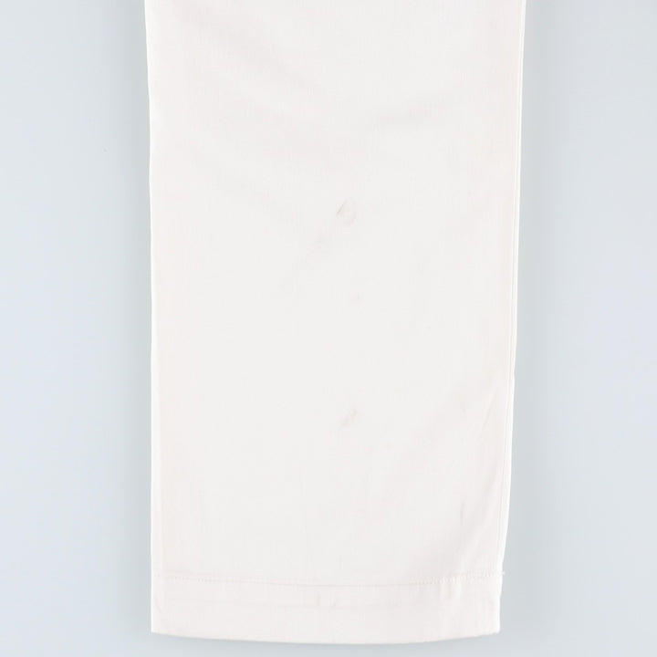 Ralph Lauren POLO by Ralph Lauren SUFFIELD PANT Chino pants for men, equivalent to W32 cotton white type Vintage Second Hand