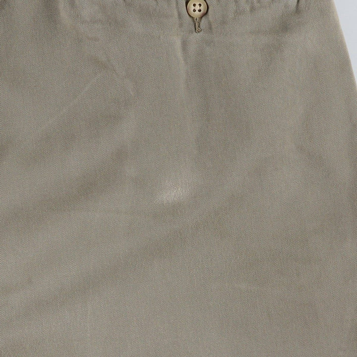 Ralph Lauren POLO by Ralph Lauren ANDREW PANT Two-pleat chino pants for men, equivalent to W33 cotton Khaki type Vintage Second Hand