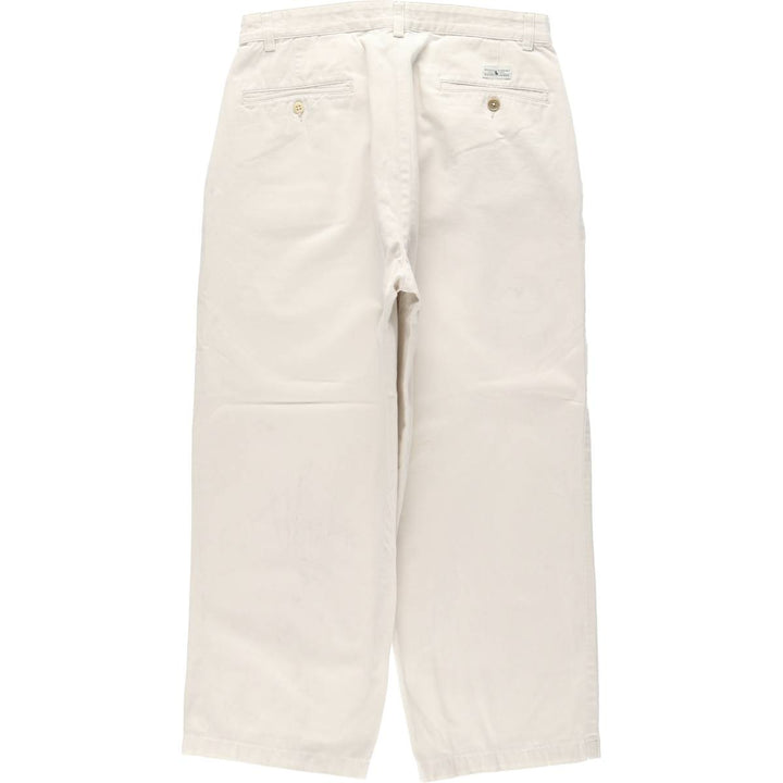 Ralph Lauren Polo Ralph Lauren ANDREW PANT Two-pleat Chino Pants Men's W31 (approx.) cotton Beige type Vintage Second Hand