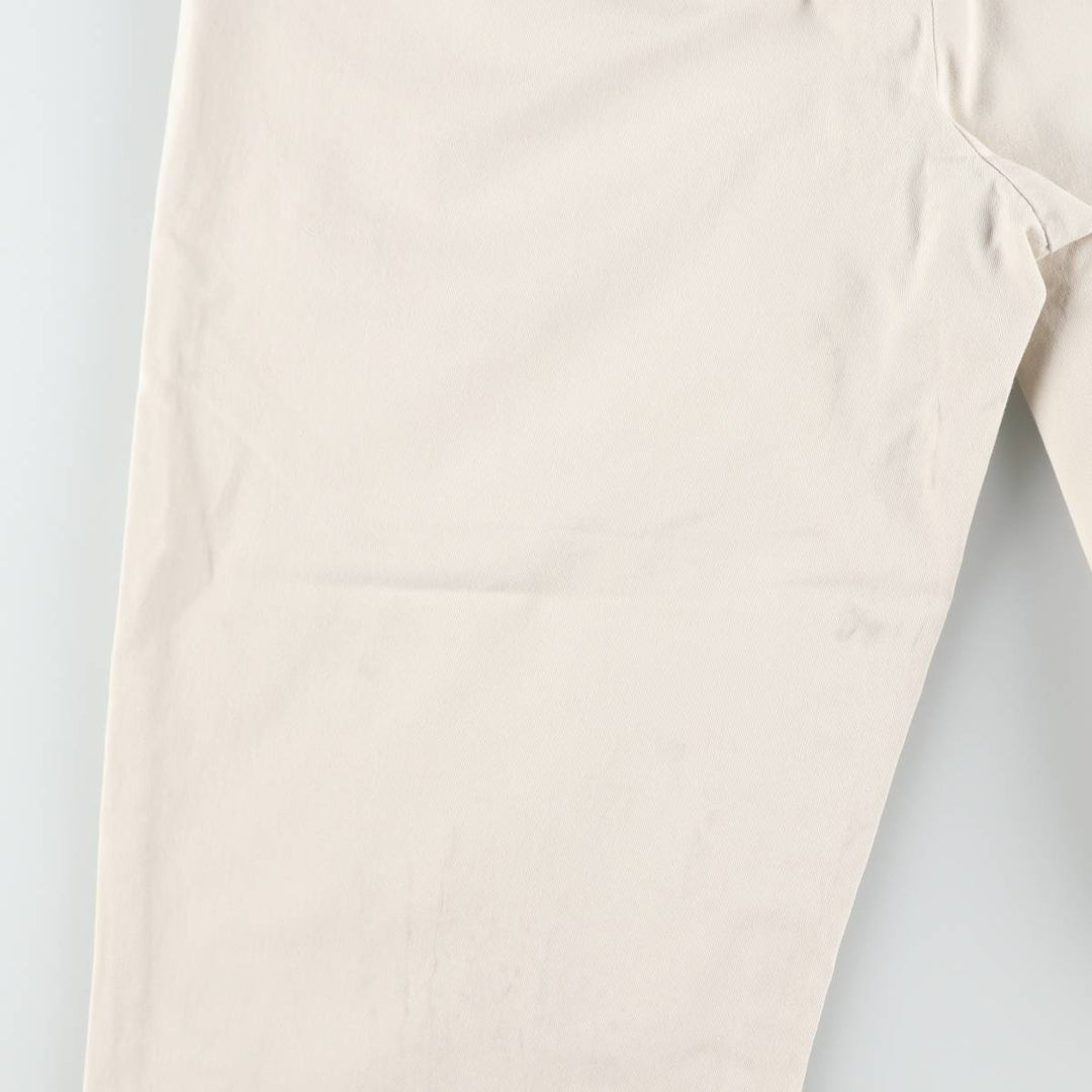 Ralph Lauren Polo Ralph Lauren ANDREW PANT Two-pleat Chino Pants Men's W31 (approx.) cotton Beige type Vintage Second Hand