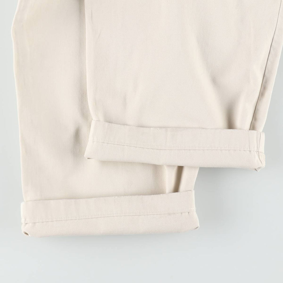 Ralph Lauren Polo Ralph Lauren ANDREW PANT Two-pleat Chino Pants Men's W31 (approx.) cotton Beige type Vintage Second Hand