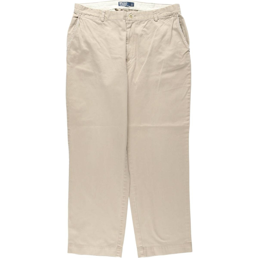 Ralph Lauren POLO by Ralph Lauren Chino Pants Men's W35 equivalent cotton Beige type Vintage Second Hand