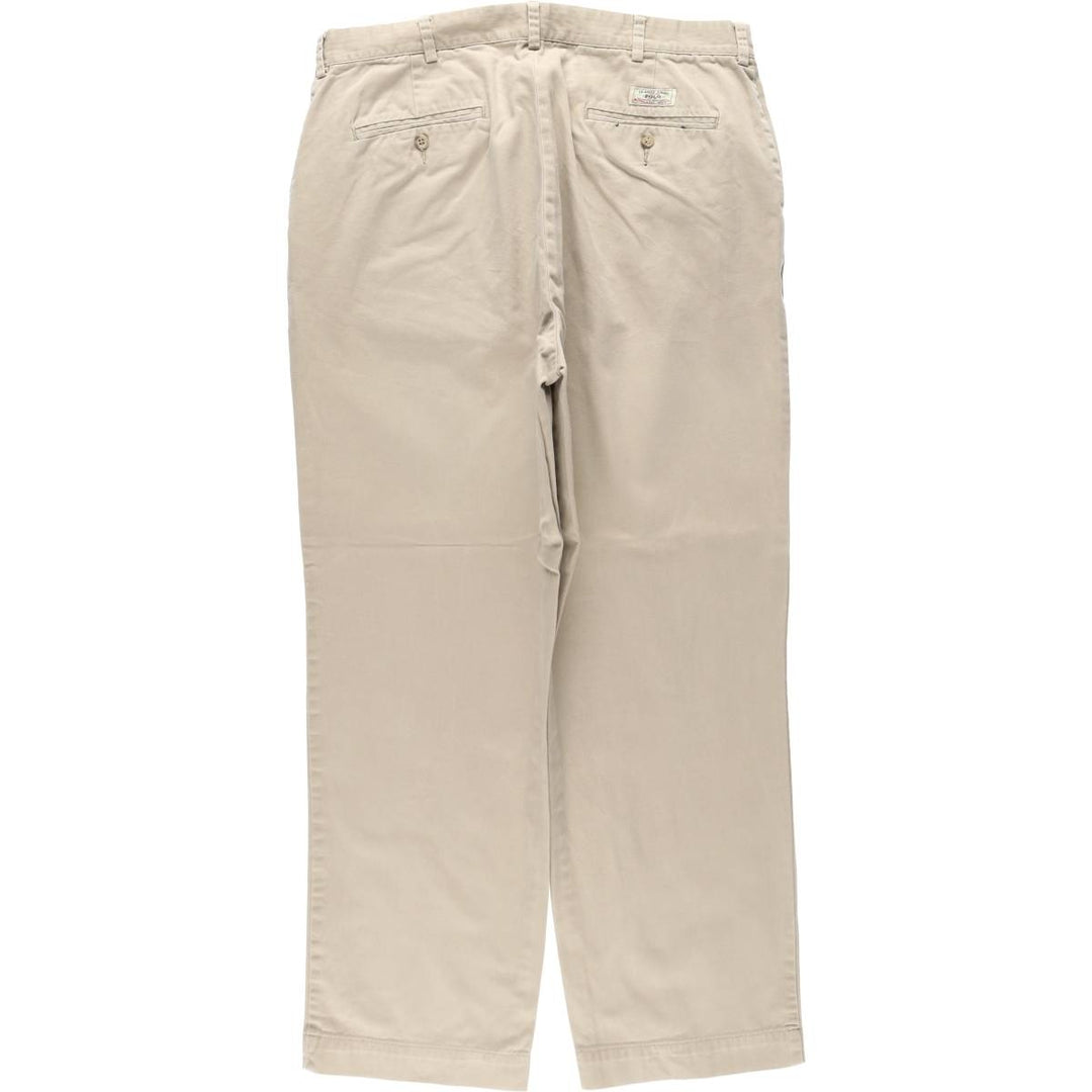 Ralph Lauren POLO by Ralph Lauren Chino Pants Men's W35 equivalent cotton Beige type Vintage Second Hand