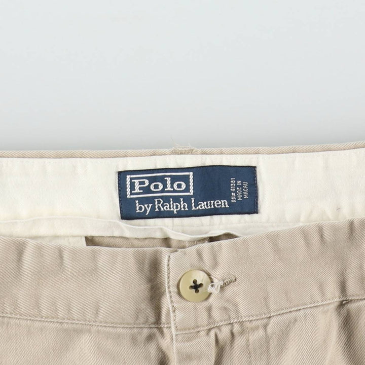 Ralph Lauren POLO by Ralph Lauren Chino Pants Men's W35 equivalent cotton Beige type Vintage Second Hand