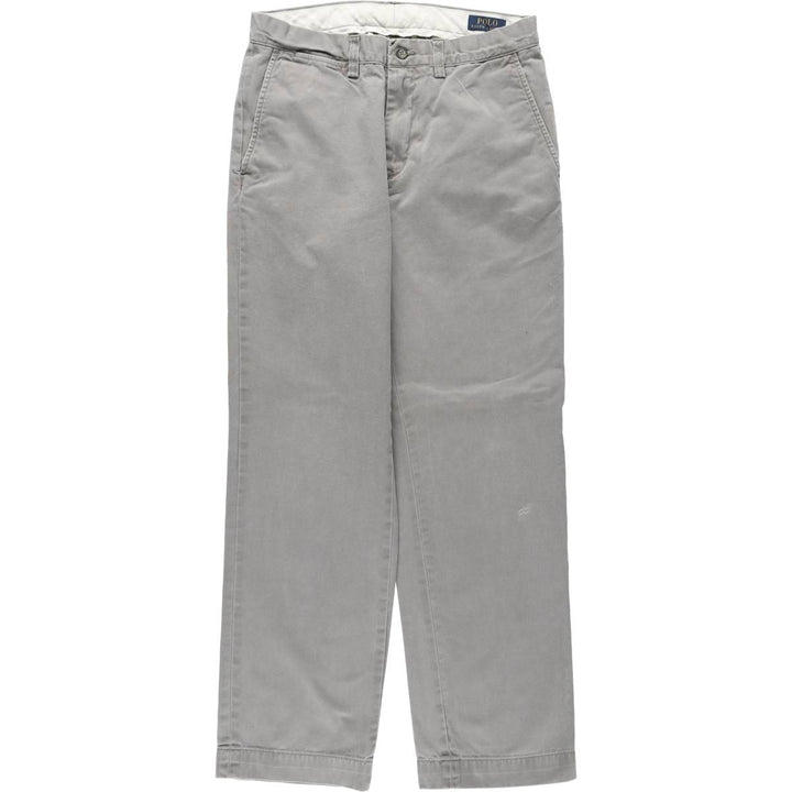 Ralph Lauren POLO RALPH LAUREN CLASSIC FIT Chino Pants, Men's W30 (approx.) cotton gray type Vintage Second Hand