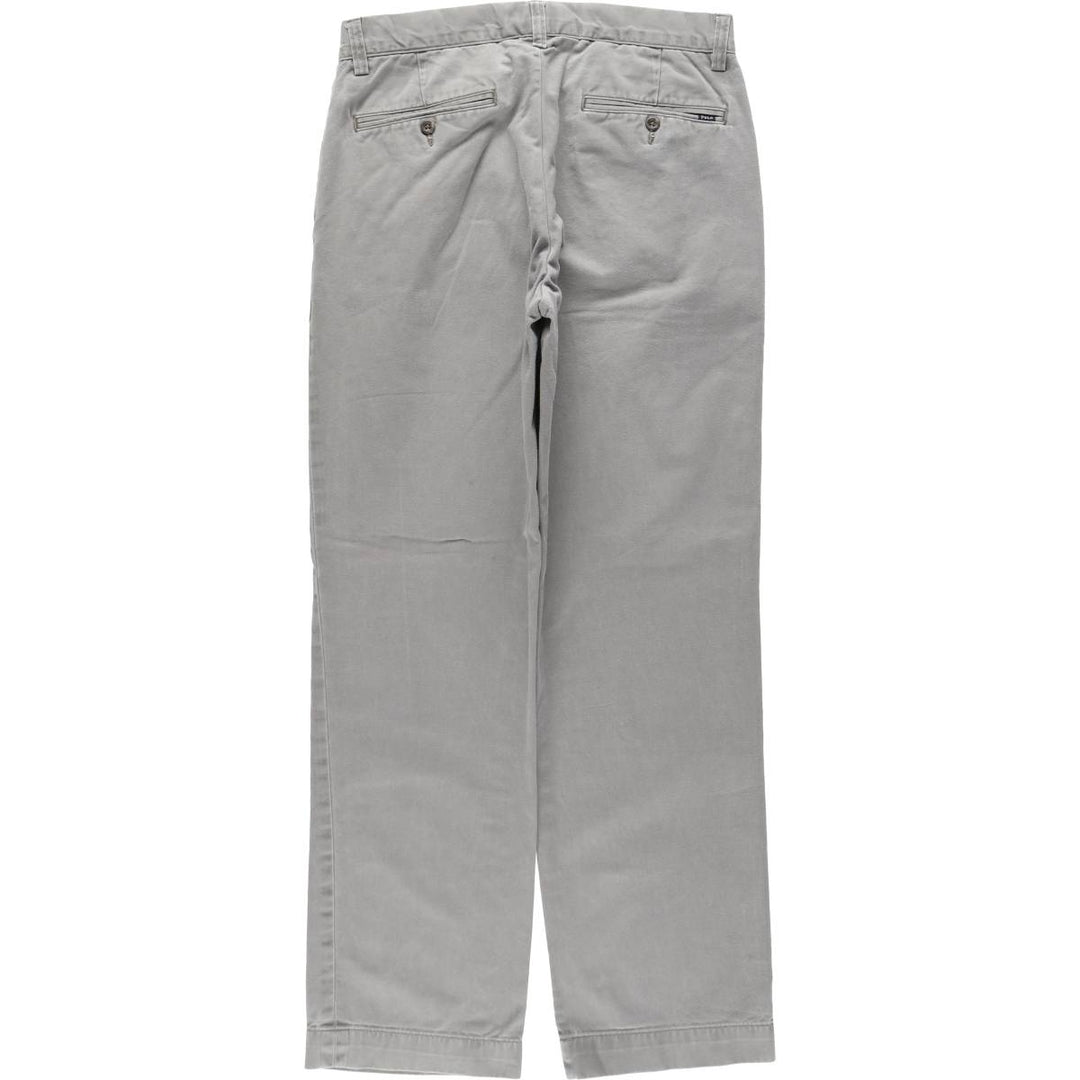 Ralph Lauren POLO RALPH LAUREN CLASSIC FIT Chino Pants, Men's W30 (approx.) cotton gray type Vintage Second Hand
