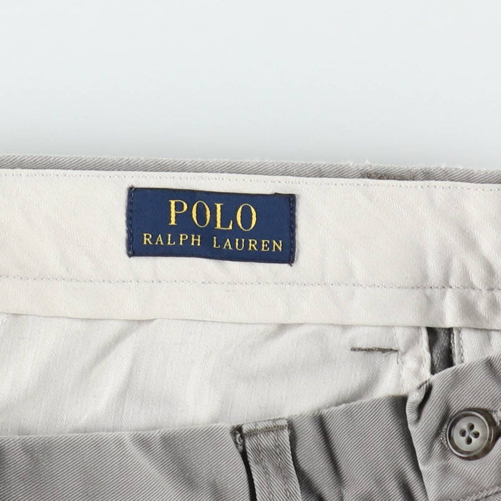 Ralph Lauren POLO RALPH LAUREN CLASSIC FIT Chino Pants, Men's W30 (approx.) cotton gray type Vintage Second Hand