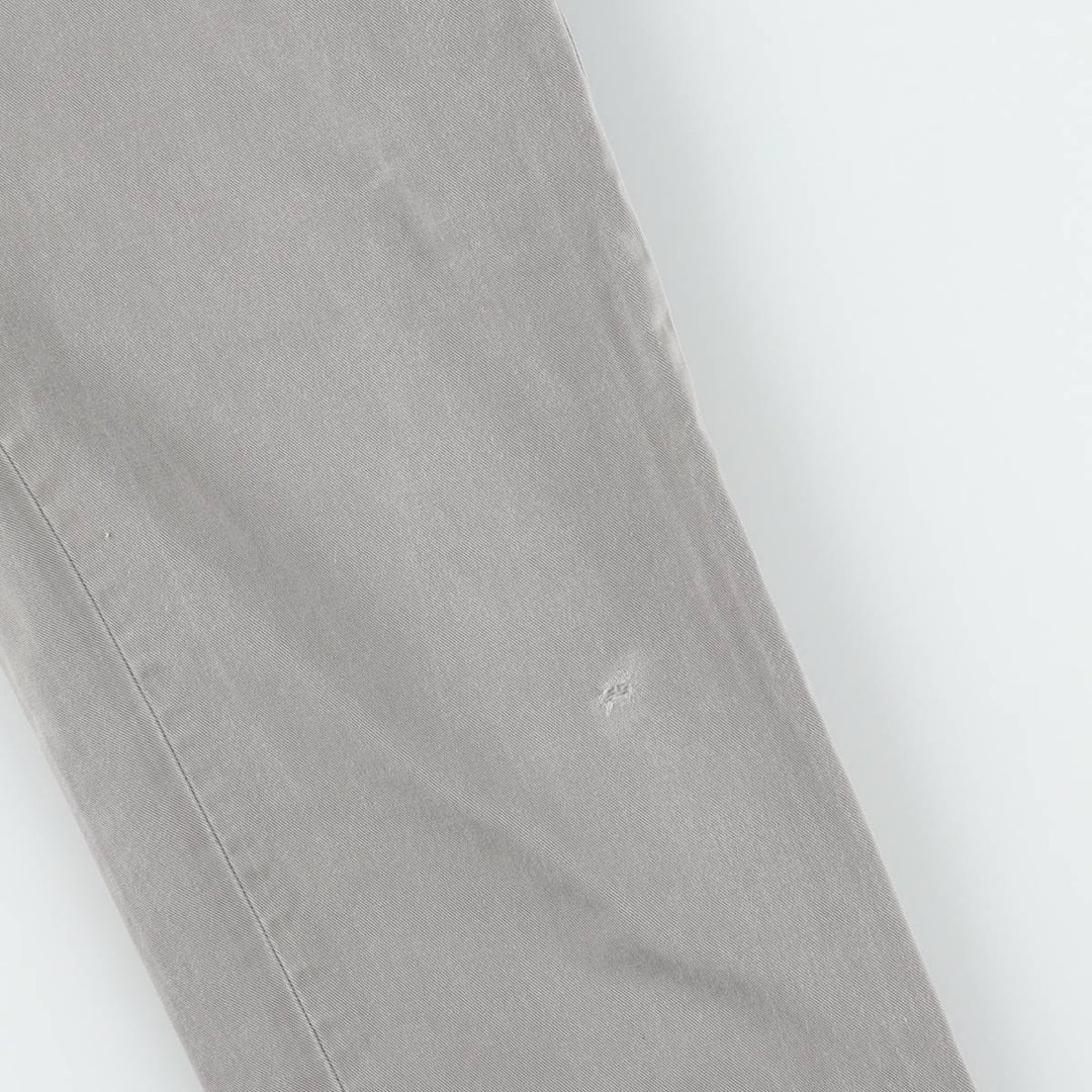 Ralph Lauren POLO RALPH LAUREN CLASSIC FIT Chino Pants, Men's W30 (approx.) cotton gray type Vintage Second Hand