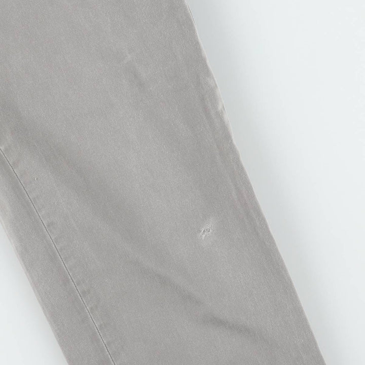 Ralph Lauren POLO RALPH LAUREN CLASSIC FIT Chino Pants, Men's W30 (approx.) cotton gray type Vintage Second Hand