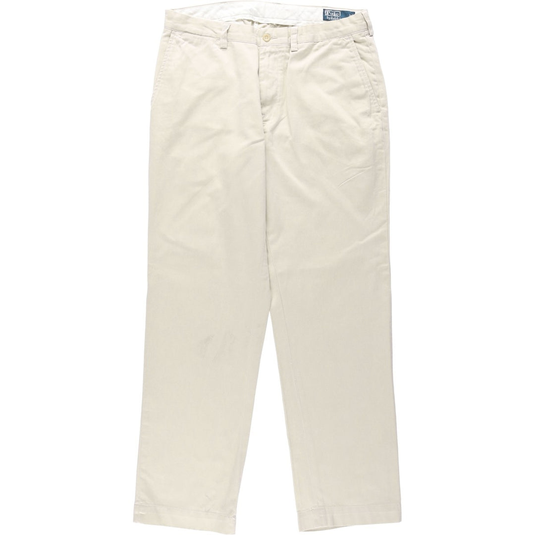 Ralph Lauren POLO by Ralph Lauren Classic Fit Chino Pants, Men's, Size W34 cotton Beige type Vintage Second Hand
