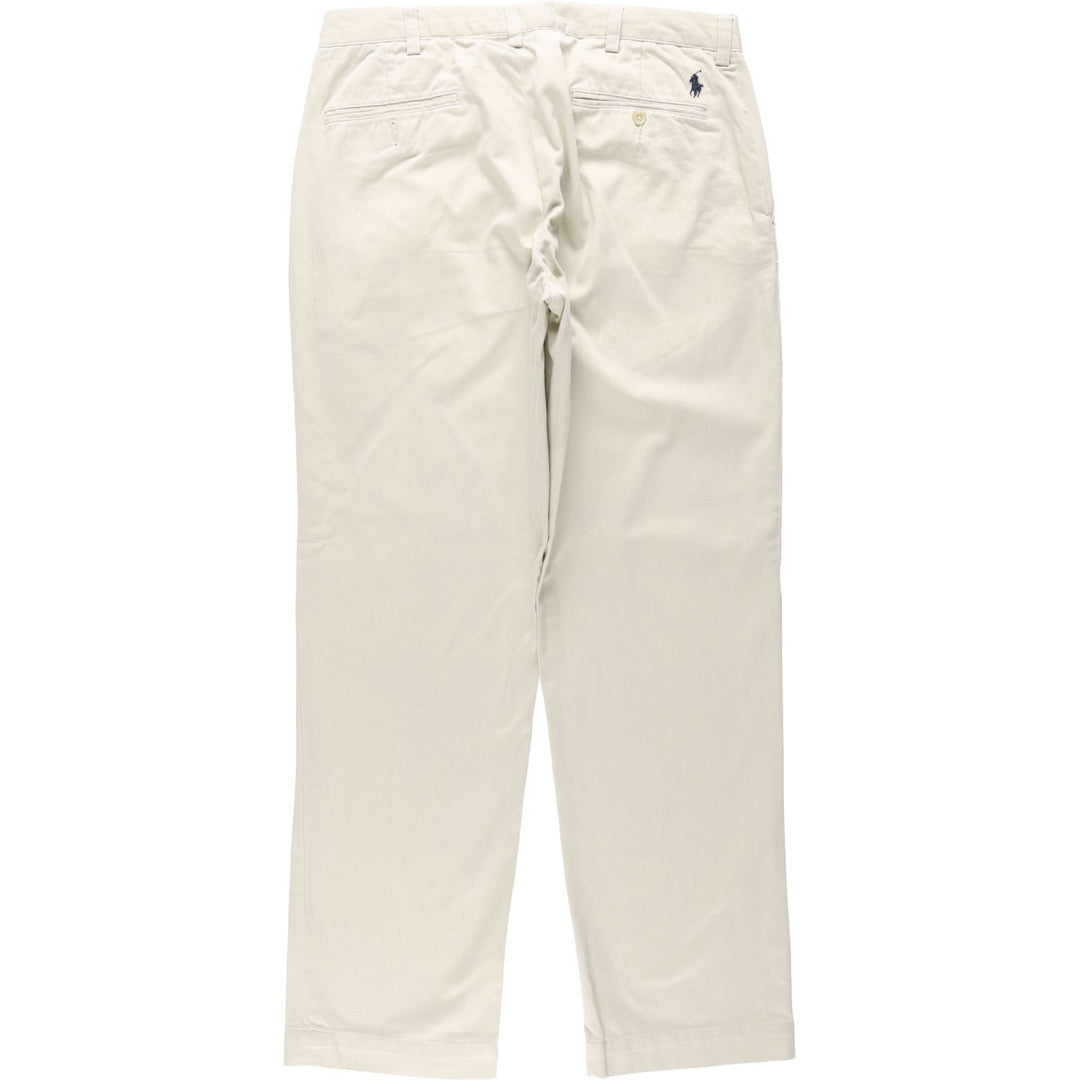 Ralph Lauren POLO by Ralph Lauren Classic Fit Chino Pants, Men's, Size W34 cotton Beige type Vintage Second Hand