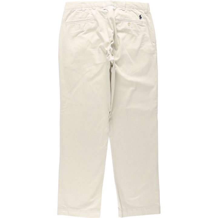 Ralph Lauren POLO by Ralph Lauren Classic Fit Chino Pants, Men's, Size W34 cotton Beige type Vintage Second Hand