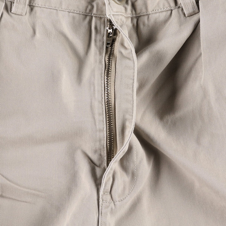 Ralph Lauren POLO by Ralph Lauren ANDREW PANT Two-pleat chino pants for men, equivalent to W33 cotton Beige type Vintage Second Hand
