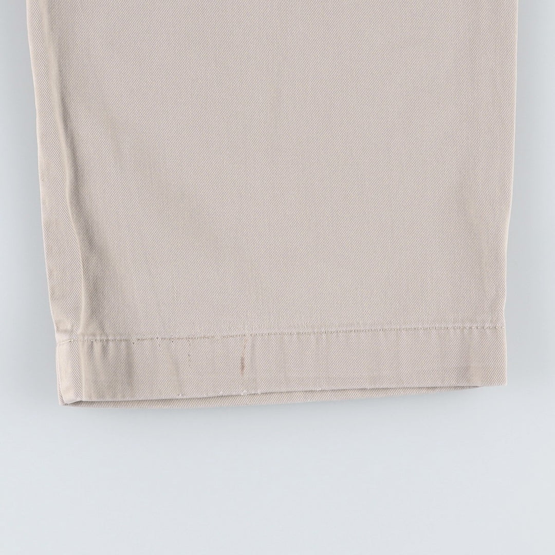 Ralph Lauren POLO by Ralph Lauren ANDREW PANT Two-pleat chino pants for men, equivalent to W33 cotton Beige type Vintage Second Hand