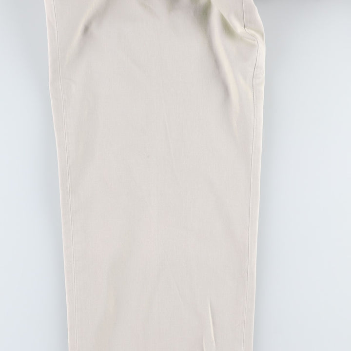 Ralph Lauren POLO RALPH LAUREN HAMMOND PANT, two-pleat chino pants, men's size W36 cotton Beige type Vintage Second Hand