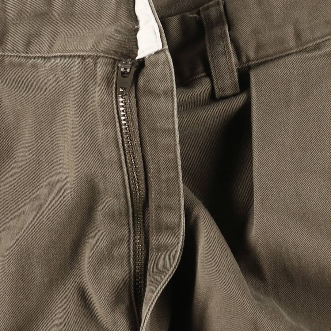 Ralph Lauren POLO by Ralph Lauren ANDREW PANT Two-pleat chino pants for men, equivalent to W34 cotton brown type Vintage Second Hand