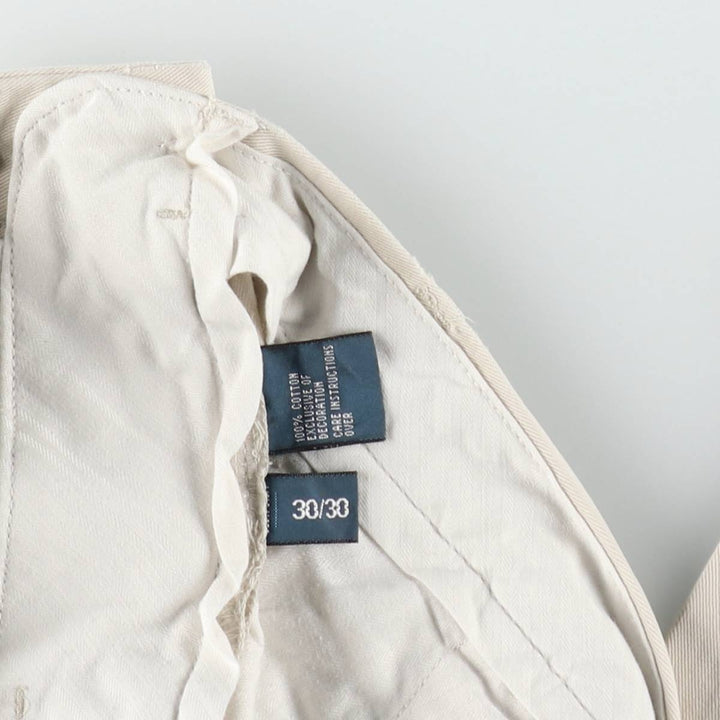 Ralph Lauren POLO by Ralph Lauren Classic Fit Chino Pants, Men's, Size W30 cotton Beige type Vintage Second Hand