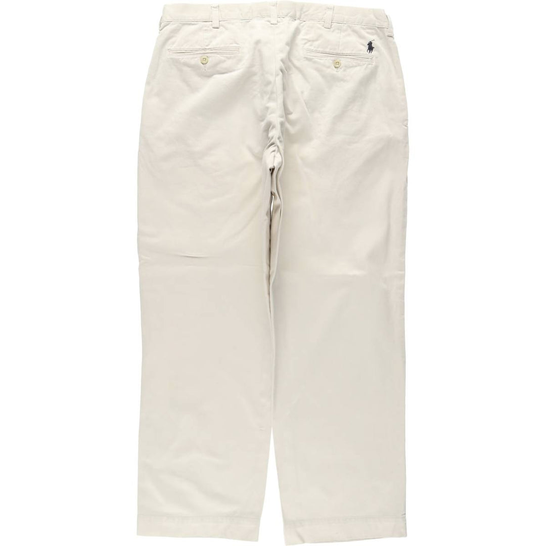 Ralph Lauren POLO by Ralph Lauren PRESTON PANT Chino pants for men, equivalent to w35 cotton Beige type Vintage Second Hand