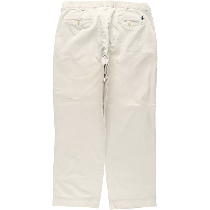 Ralph Lauren POLO by Ralph Lauren PRESTON PANT Chino pants for men, equivalent to w35 cotton Beige type Vintage Second Hand