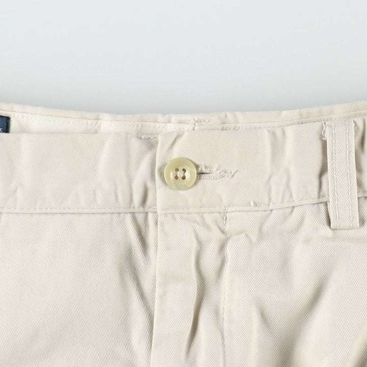 Ralph Lauren POLO by Ralph Lauren PRESTON PANT Chino pants for men, equivalent to w35 cotton Beige type Vintage Second Hand
