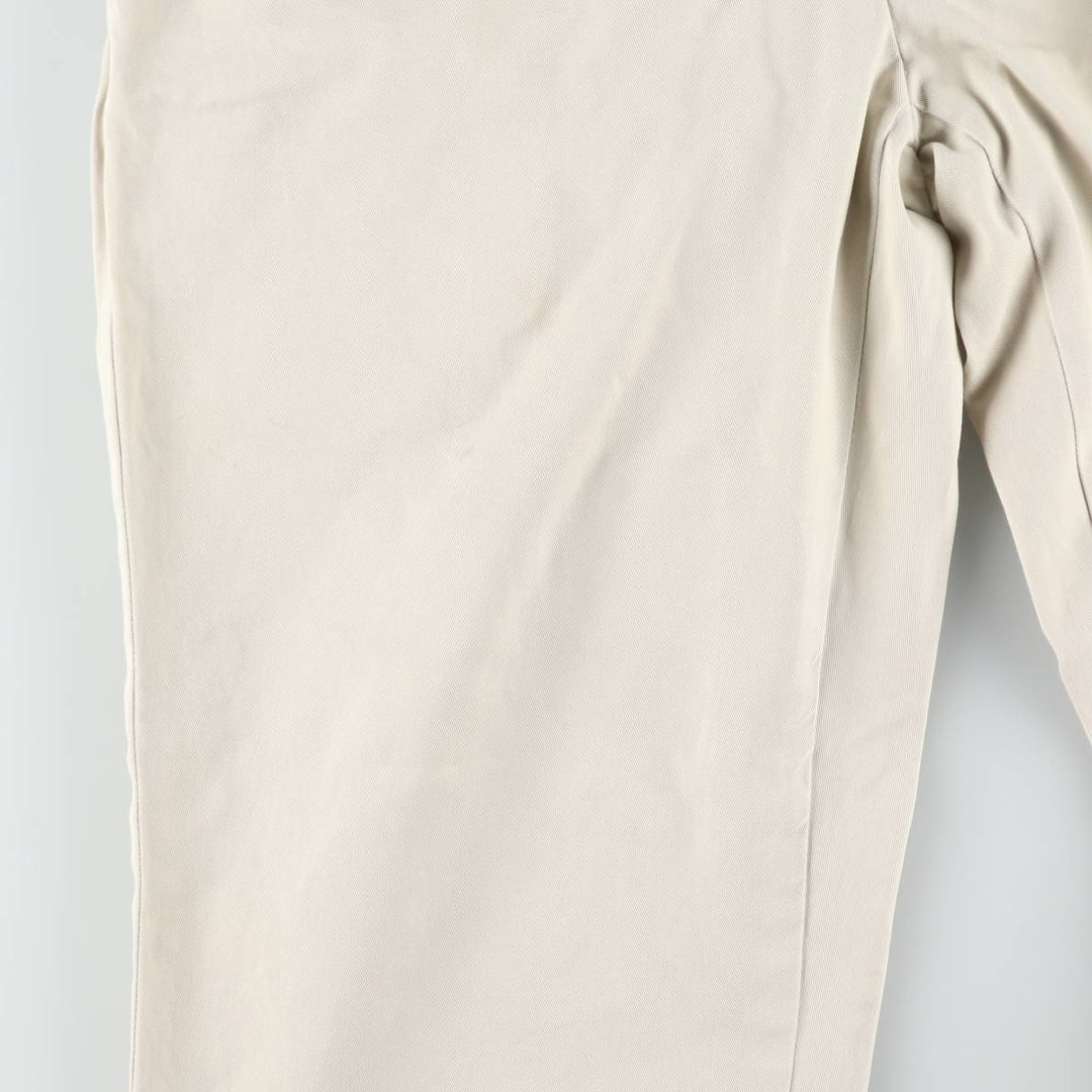 Ralph Lauren POLO by Ralph Lauren PRESTON PANT Chino pants for men, equivalent to w35 cotton Beige type Vintage Second Hand