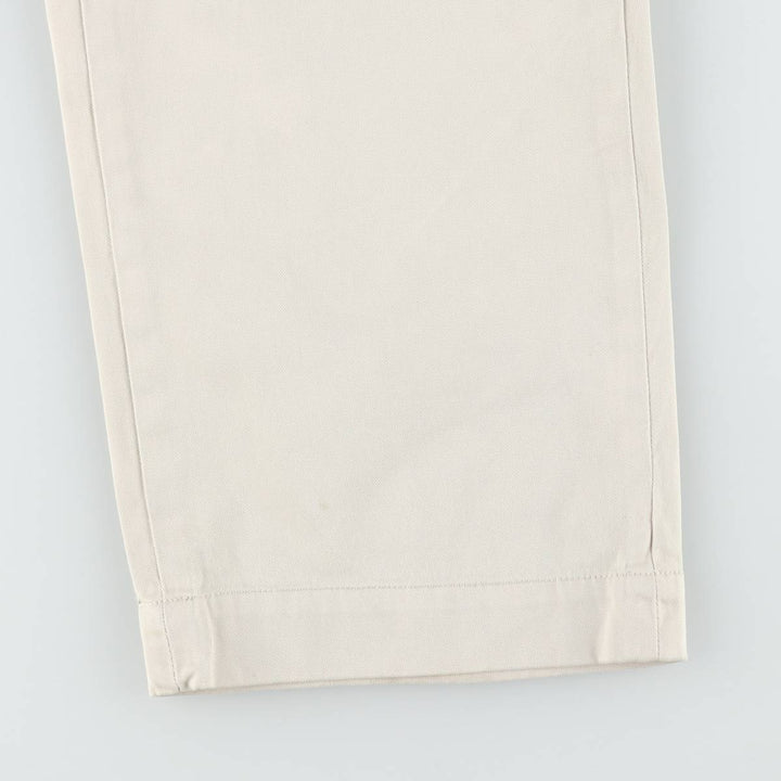 Ralph Lauren POLO by Ralph Lauren PRESTON PANT Chino pants for men, equivalent to w35 cotton Beige type Vintage Second Hand