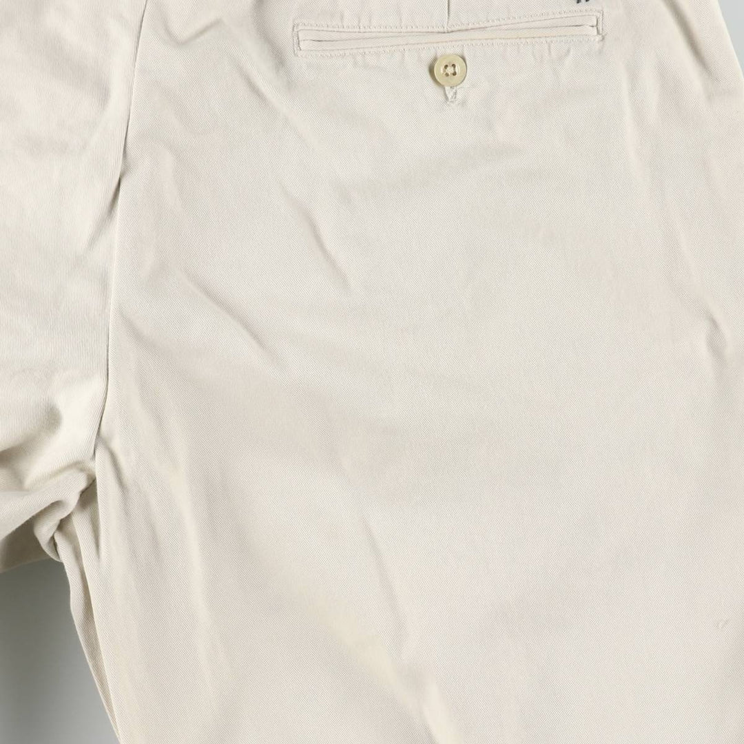 Ralph Lauren POLO by Ralph Lauren PRESTON PANT Chino pants for men, equivalent to w35 cotton Beige type Vintage Second Hand