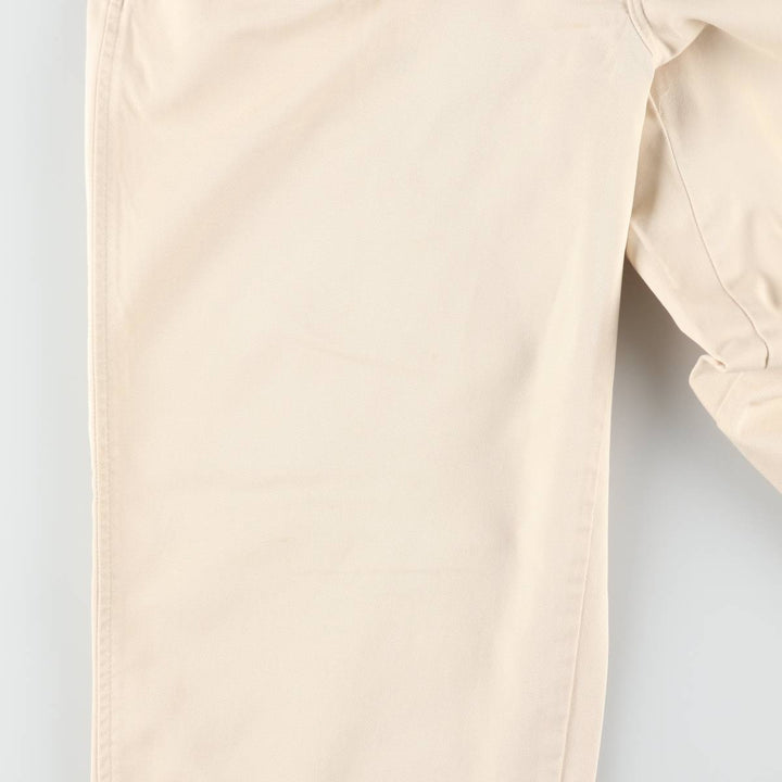 Ralph Lauren POLO by Ralph Lauren Two-pleat Chino Pants for Men, W31 equivalent cotton Beige type Vintage Second Hand