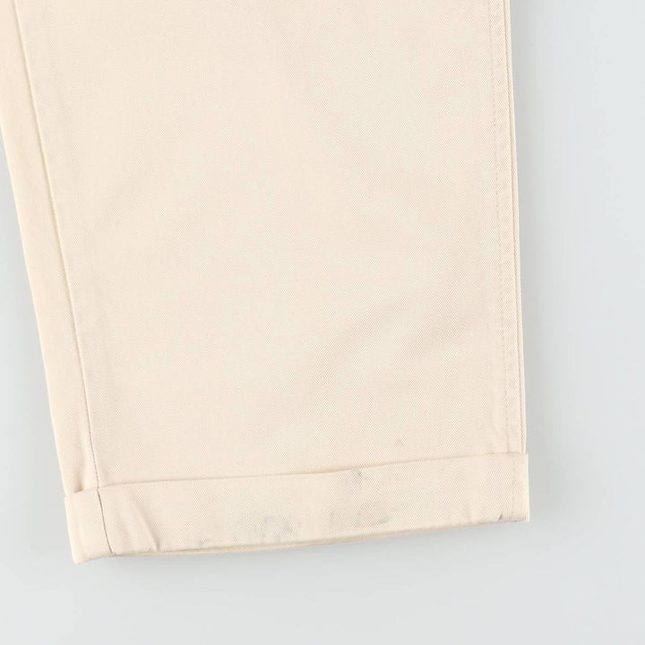 Ralph Lauren POLO by Ralph Lauren Two-pleat Chino Pants for Men, W31 equivalent cotton Beige type Vintage Second Hand