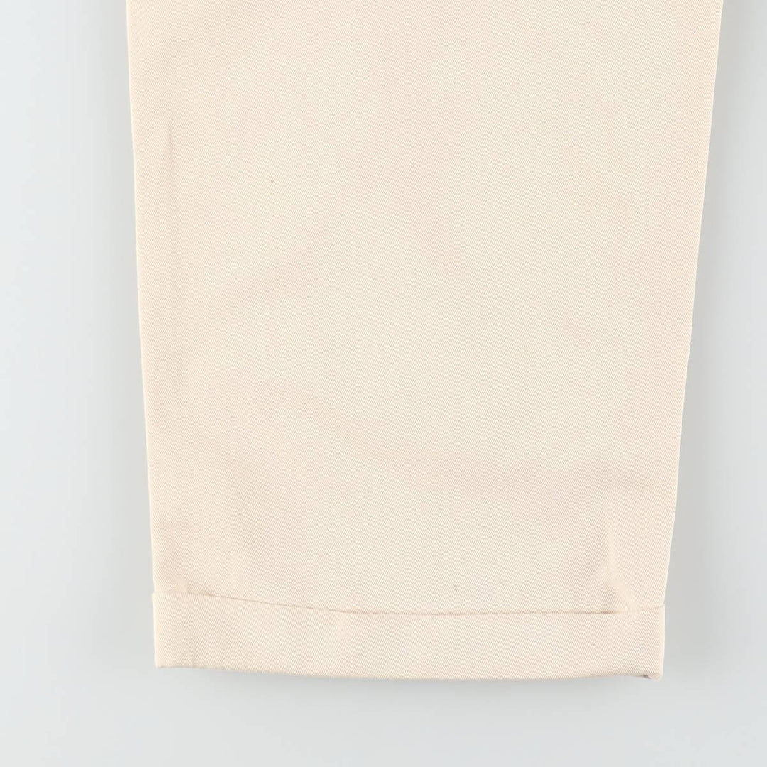 Ralph Lauren POLO by Ralph Lauren Two-pleat Chino Pants for Men, W31 equivalent cotton Beige type Vintage Second Hand
