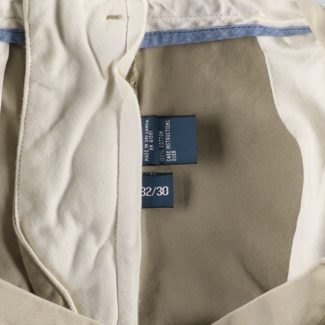 Ralph Lauren POLO by Ralph Lauren CLASSIC FIT Chino Pants for Men, W32 equivalent cotton Beige type Vintage Second Hand