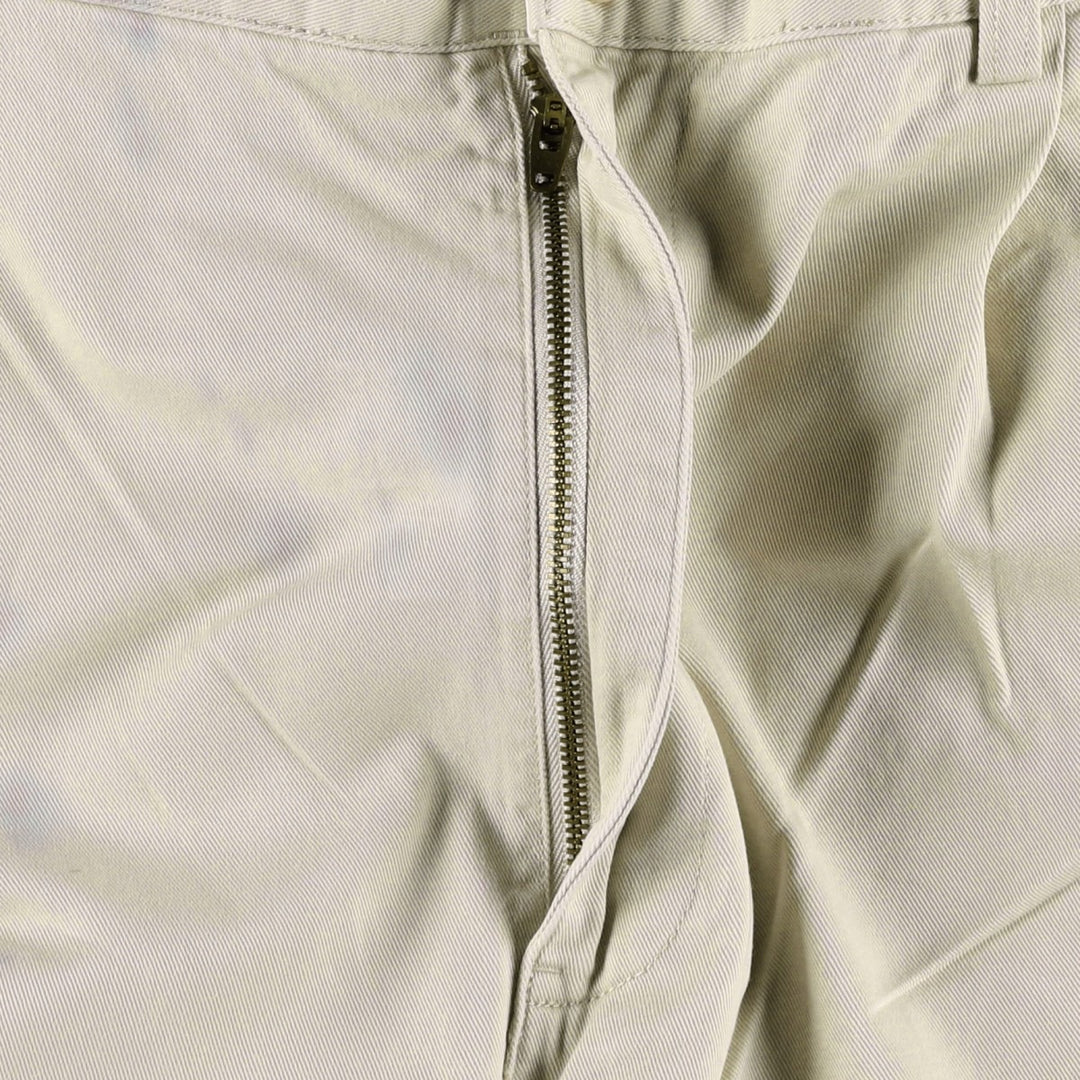 Ralph Lauren POLO RALPH LAUREN HAMMOND PANT, two-pleat chino pants, men's size W37 cotton Beige type Vintage Second Hand
