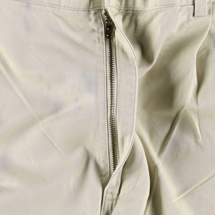 Ralph Lauren POLO RALPH LAUREN HAMMOND PANT, two-pleat chino pants, men's size W37 cotton Beige type Vintage Second Hand