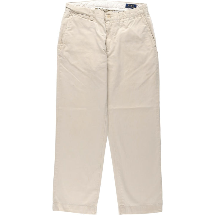 Ralph Lauren POLO RALPH LAUREN CLASSIC FIT Chino Pants Men's Size W32 cotton Beige type Vintage Second Hand