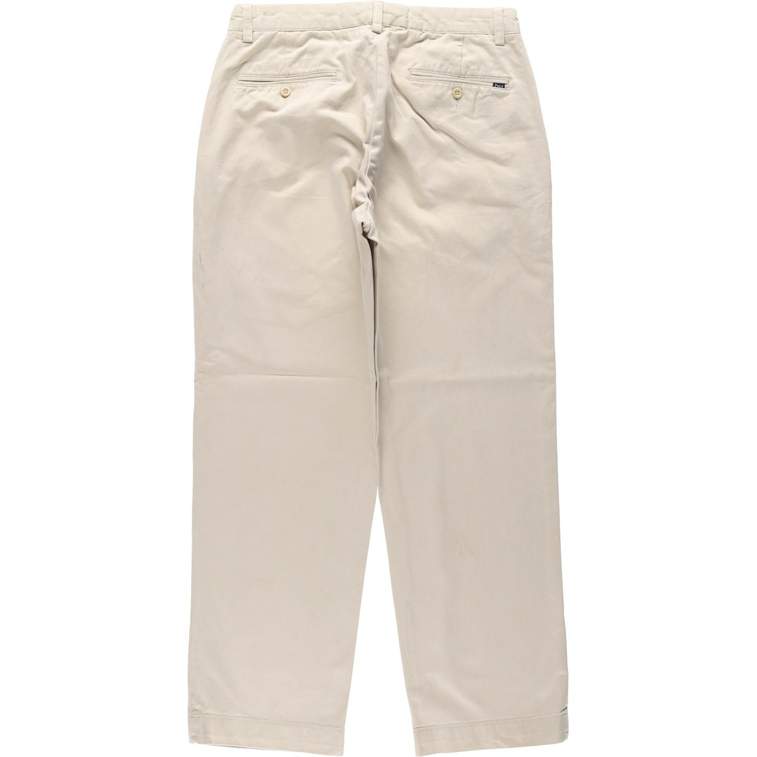 Ralph Lauren POLO RALPH LAUREN CLASSIC FIT Chino Pants Men's Size W32 cotton Beige type Vintage Second Hand