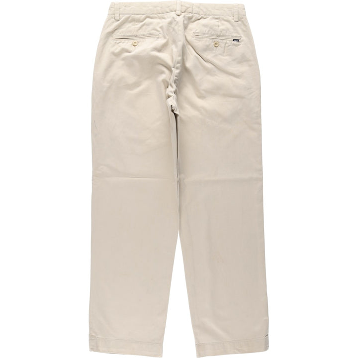 Ralph Lauren POLO RALPH LAUREN CLASSIC FIT Chino Pants Men's Size W32 cotton Beige type Vintage Second Hand