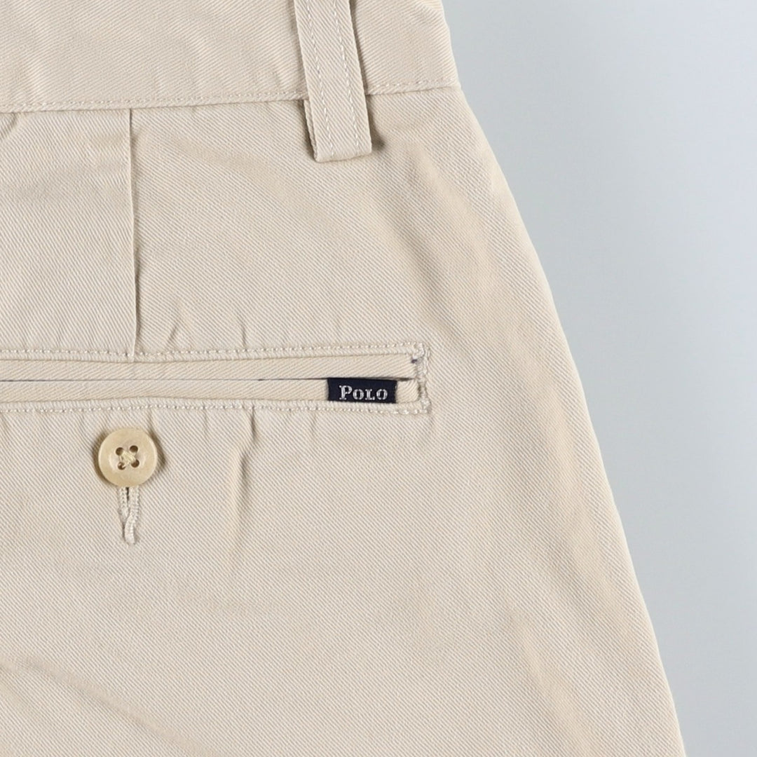Ralph Lauren POLO RALPH LAUREN CLASSIC FIT Chino Pants Men's Size W32 cotton Beige type Vintage Second Hand