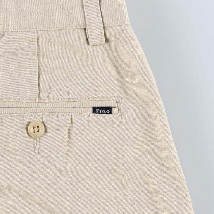Ralph Lauren POLO RALPH LAUREN CLASSIC FIT Chino Pants Men's Size W32 cotton Beige type Vintage Second Hand