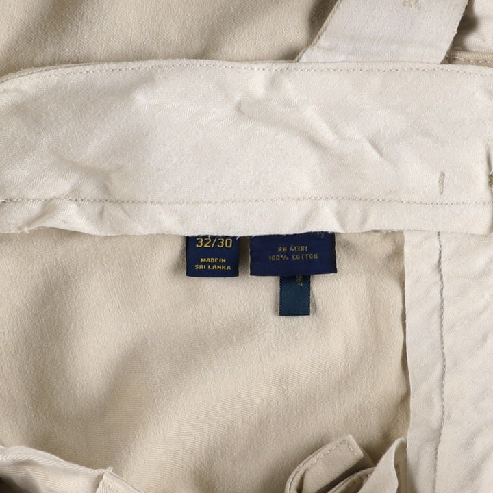 Ralph Lauren POLO RALPH LAUREN CLASSIC FIT Chino Pants Men's Size W32 cotton Beige type Vintage Second Hand