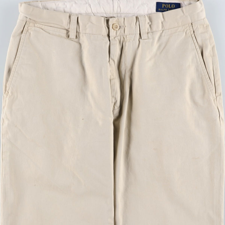 Ralph Lauren POLO RALPH LAUREN CLASSIC FIT Chino Pants Men's Size W32 cotton Beige type Vintage Second Hand