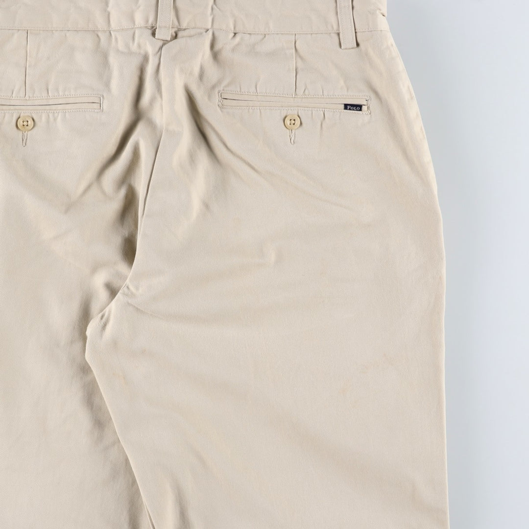 Ralph Lauren POLO RALPH LAUREN CLASSIC FIT Chino Pants Men's Size W32 cotton Beige type Vintage Second Hand