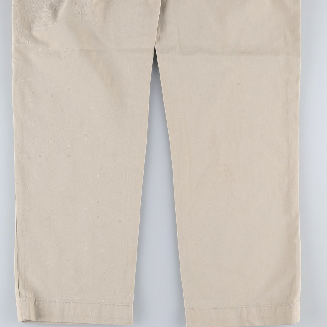 Ralph Lauren POLO RALPH LAUREN CLASSIC FIT Chino Pants Men's Size W32 cotton Beige type Vintage Second Hand