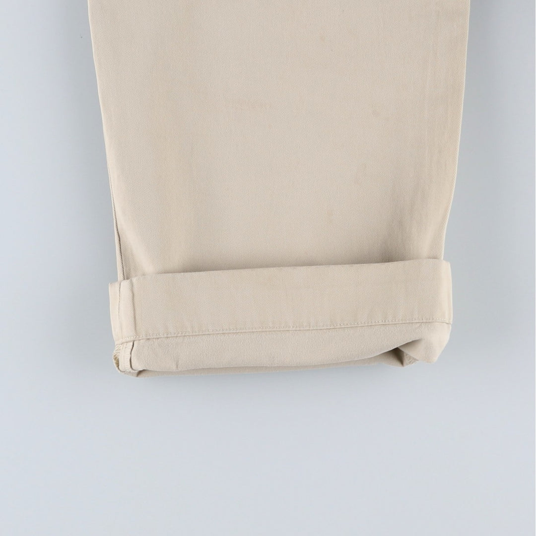 Ralph Lauren POLO RALPH LAUREN CLASSIC FIT Chino Pants Men's Size W32 cotton Beige type Vintage Second Hand