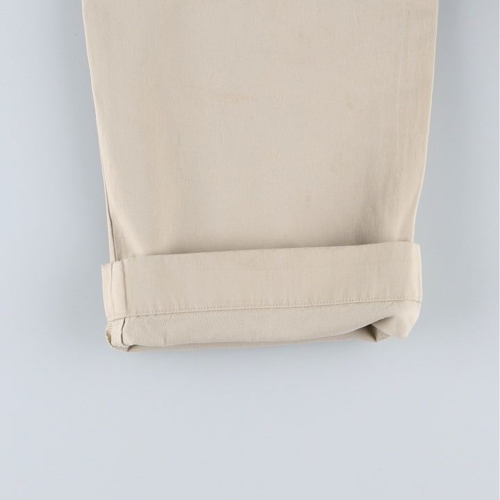 Ralph Lauren POLO RALPH LAUREN CLASSIC FIT Chino Pants Men's Size W32 cotton Beige type Vintage Second Hand